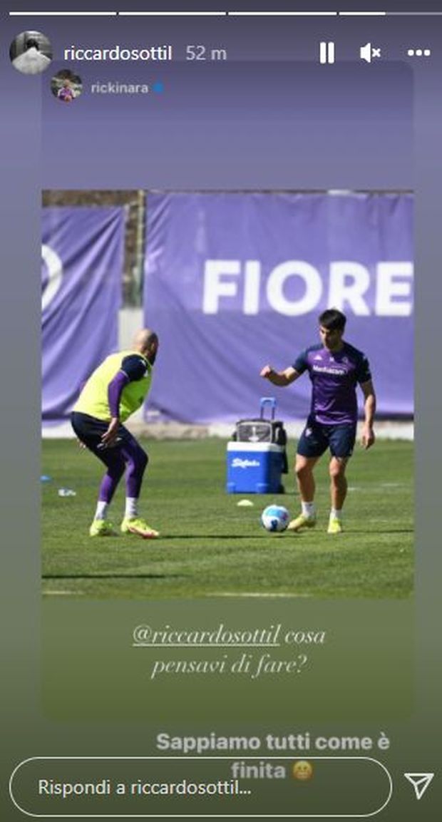 FOTO – Sottil scherza con Saponara: “Sappiamo tutti com’è finita”- immagine 2