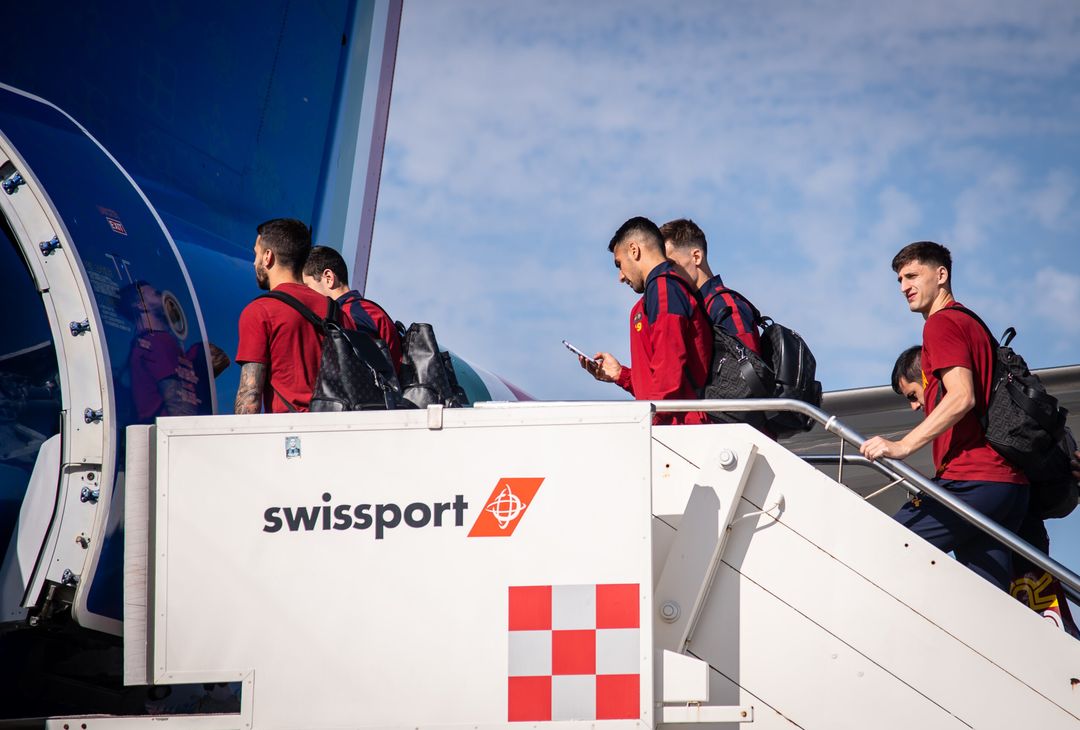 La Roma in viaggio verso Bergamo. Domani il match con l’Atalanta – FOTO GALLERY - immagine 7