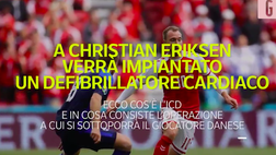 VIDEO, Eriksen e l’impianto ICD: cos’è e in cosa consiste l’operazione
