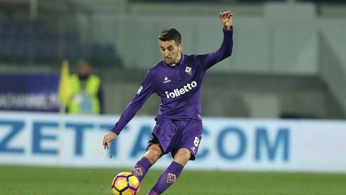 FLORENCE, ITALY - FEBRUARY 11: Matias Vecino of ACF Fiorentina reacts during the Serie A match between ACF Fiorentina and Udinese Calcio at Stadio Artemio Franchi on February 11, 2017 in Florence, Italy.  (Photo by Gabriele Maltinti/Getty Images) 