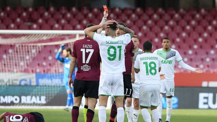 Serie A, Salernitana-Sassuolo 2-2: ingenuità di Raspadori, Scamacca non basta - immagine 1
