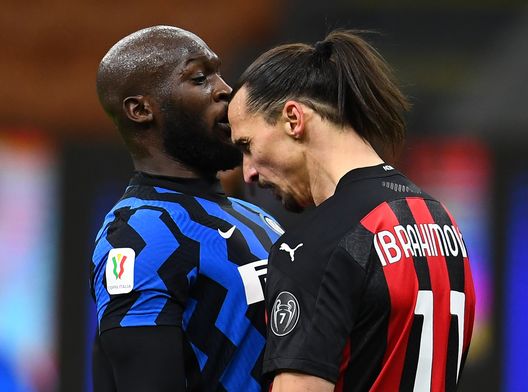 Lukaku Ibrahimovic (getty images) Lukaku Ibrahimovic (getty images)
