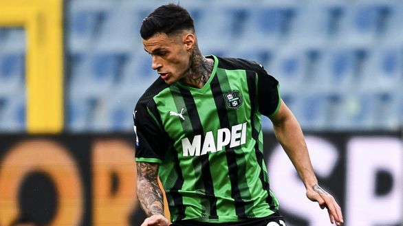 Gianluca Scamacca (attaccante Sassuolo) | Serie A News (Getty Images) Gianluca Scamacca Sassuolo