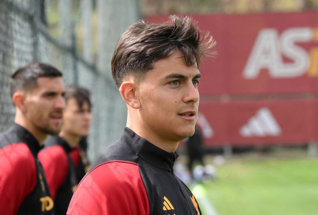 Roma, l’allenamento a due giorni dal Lecce: c’è Dybala – FOTO GALLERY- immagine 1