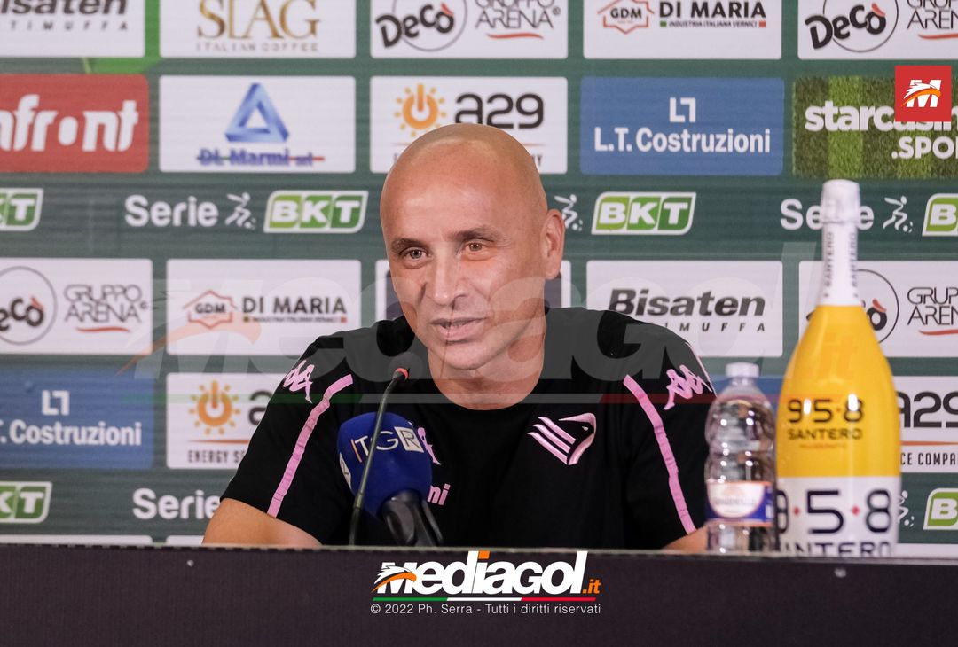 FOTO PALERMO, verso il Genoa: la conferenza di mister Corini (Gallery) - immagine 20