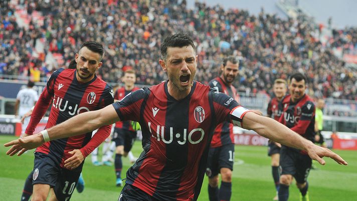 Blerim Dzemaili, centrocampista del Bologna (credits: GETTY Images) 