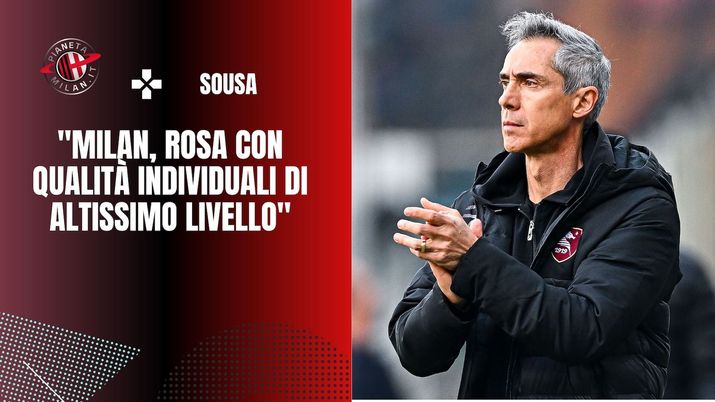 Paulo Sousa conferenza stampa Milan-Salernitana Serie A 2022-2023