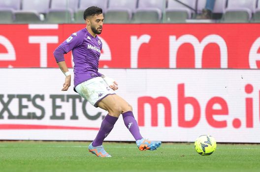 FLORENCE, ITALY - FEBRUARY 19: Nicolas Ivan Gonzalez of ACF Fiorentina in action during the Serie A match between ACF Fiorentina and Empoli FC at Stadio Artemio Franchi on February 19, 2023 in Florence, Italy. (Photo by Gabriele Maltinti/Getty Images) Serve un Nico Gonzalez formato Olimpico: 2023 a rilento, ora la svolta- immagine 2