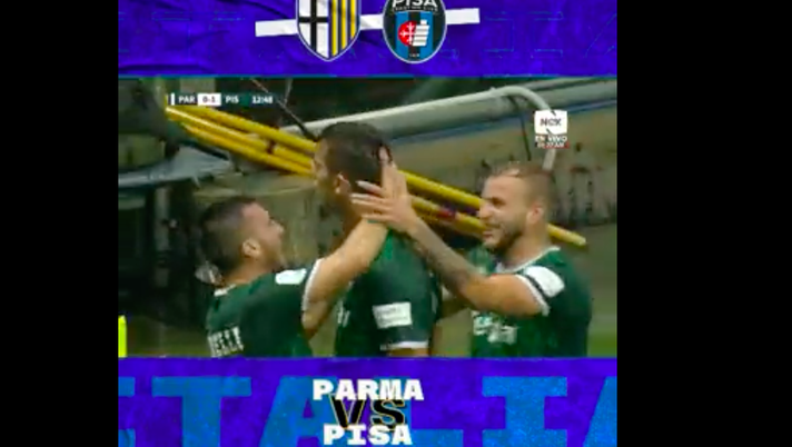 VIDEO Serie B, Parma-Pisa 0-1 dopo 45’: Lucca batte Buffon, il gol dell’ex Palermo 