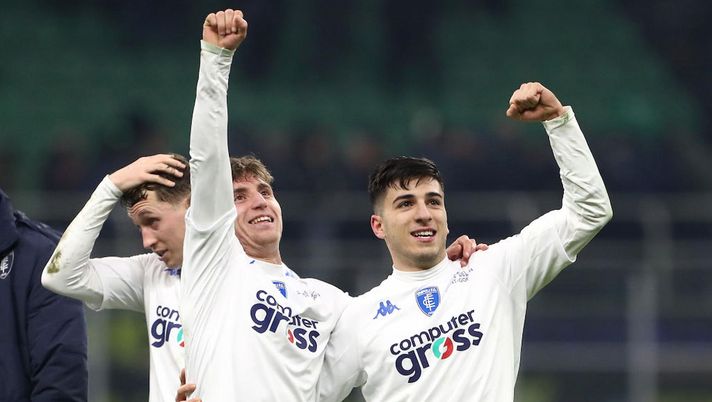 Getty Empoli, Baldanzi: “Grande emozione segnare a San Siro, ci tenevamo a fare quest’impresa” - immagine 1