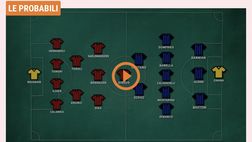 Derby Milan-Inter, le probabili formazioni di Champions League | VIDEO
