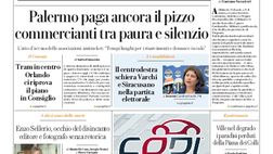 Prima Pagina, La Repubblica-Palermo: “Tram in centro, Orlando ci prova”