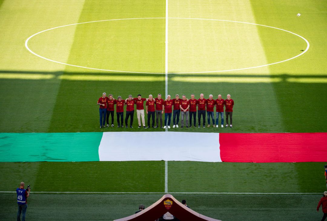 Roma, l’omaggio ai campioni d’Italia 82/83 – FOTO GALLERY - immagine 6