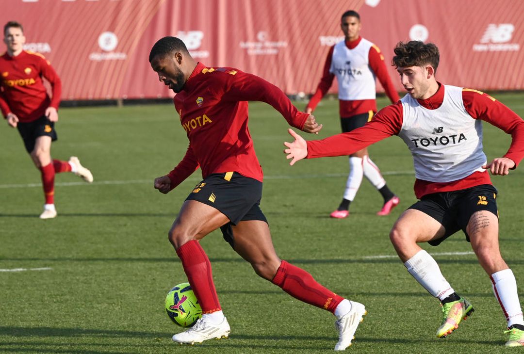 Roma, ripresa in vista dell’Empoli: ok Dybala e Wijnaldum – FOTO GALLERY - immagine 24