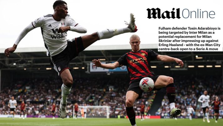 Daily Mail – Adarabioyo nel mirino dell’Inter. Contro Haaland ha stupito tutti - immagine 1