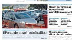 Prima Pagina, Giornale di Sicilia: “Rosanero stanotte a caccia dei lupi. Scorte finite, è caos vaccini”