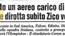 Accadde Oggi: 20.12.83 L’Udinese dirotta Zico ad Atene