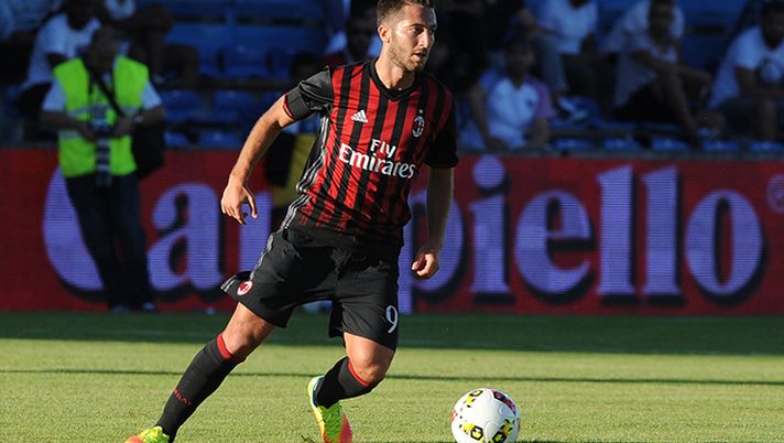 Andrea Bertolacci, centrocampista del Milan (credits: acmilan.com) Andrea Bertolacci Milan