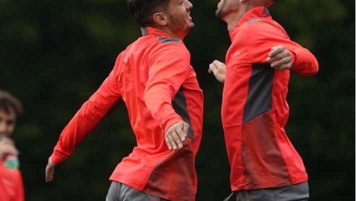 Milan Brahim Diaz Samu Castillejo AC Milan (1) 