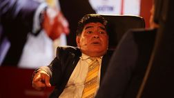 Maradona: “L’Olimpico così vuoto è molto triste. Ai miei tempi con la Lazio e la Roma…”