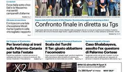 Prima Pagina, Giornale di Sicilia: “Palermo-City, lettera di intenti sulla trattativa”