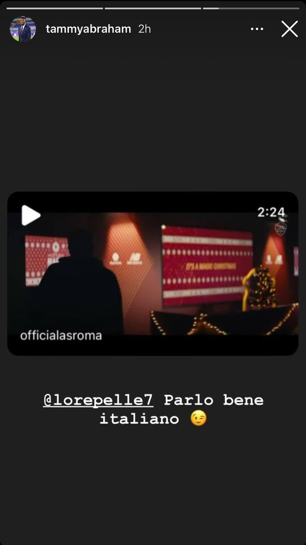 “E’ un natale magico”, gli auguri della Roma. Abraham scherza: “Parlo bene italiano”- immagine 2