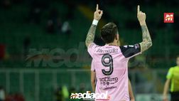Palermo-Picerno 4-0: Brunori show e rosa deluxe, tris Floriano e magia Soleri