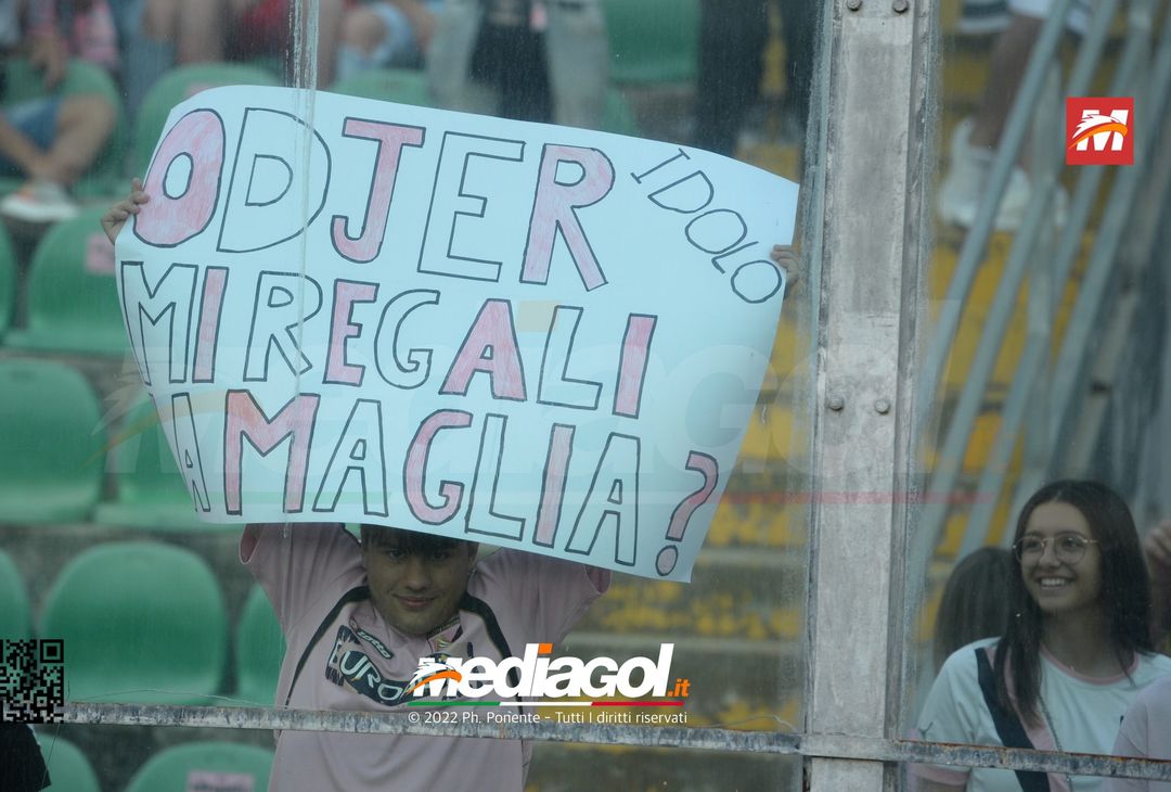 Fototifo, i tifosi allo stadio per Palermo-Feralpisaló 1-0 (gallery) - immagine 25