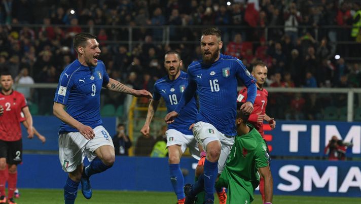 Qual. Mondiali 2018: ok l’Italia a Palermo, Nazionale più forte dell’Albania e dei fumogeni 