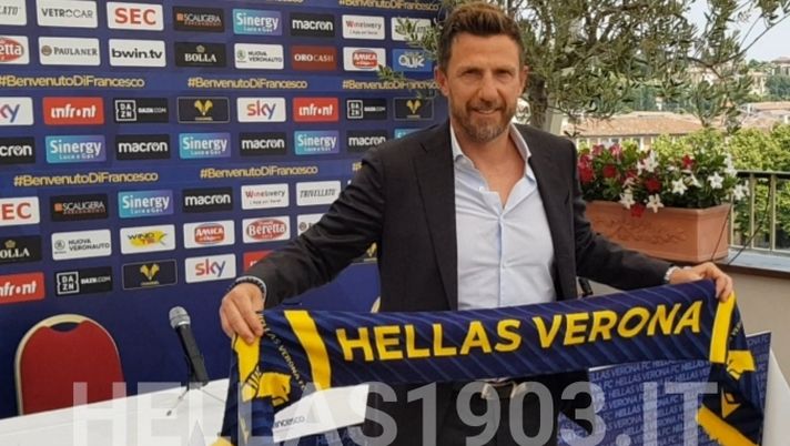 Staff Verona, la “squadra” di Di Francesco Staff Verona, la “squadra” di Di Francesco
