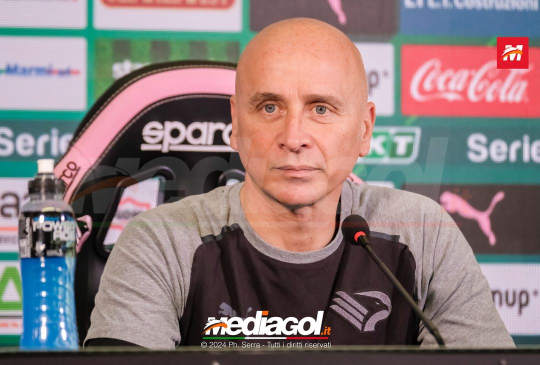 FOTO PALERMO, verso il Brescia: Eugenio Corini in conferenza stampa (GALLERY) - immagine 11