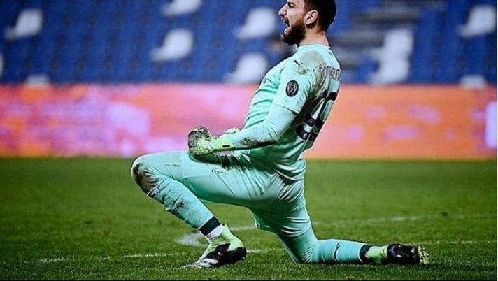 Donnarumma AC Milan Sassuolo 