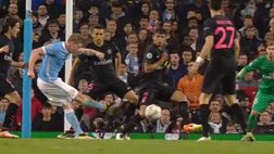 VIDEO / City, impresa completata: col Psg decide questa perla di De Bruyne