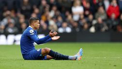 Chelsea, tegola Thiago Silva: infortunio e stagione finita