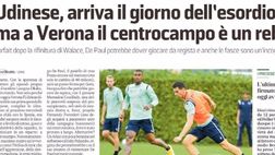 MV: “Udinese, arriva il giorno dell’esordio ma a Verona il centrocampo è un rebus”