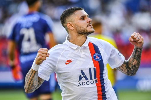 Icardi Psg (twitter ufficiale Psg) Icardi Psg (twitter ufficiale Psg)