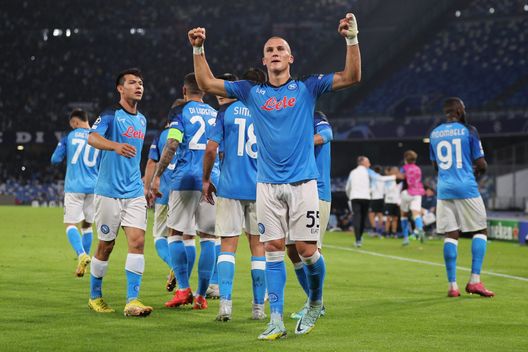 (Photo by Francesco Pecoraro/Getty Images) napoli eintracht francoforte