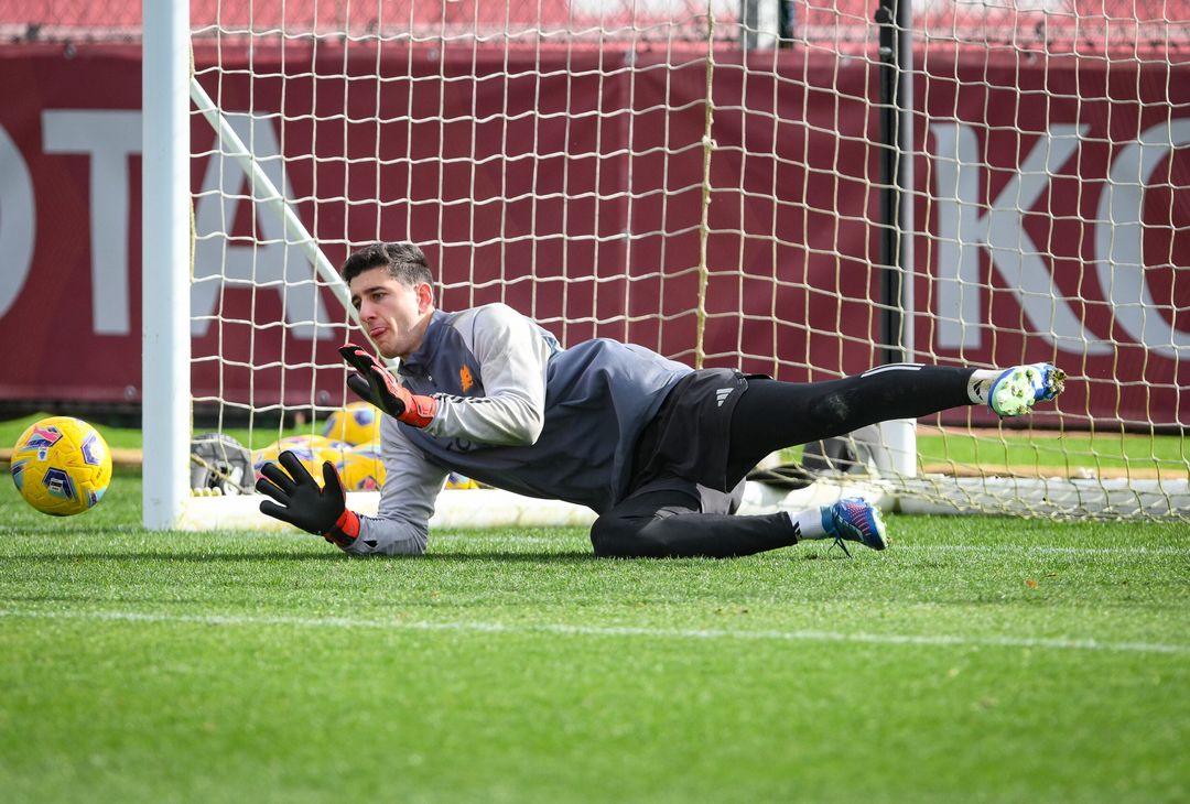 Roma, la rifinitura alla vigilia dell’Atalanta – FOTOGALLERY - immagine 28
