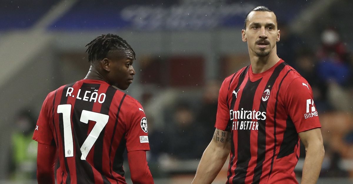 Milan, Leao si rivolge a Ibrahimovic sui social: “Grazie Leggenda”