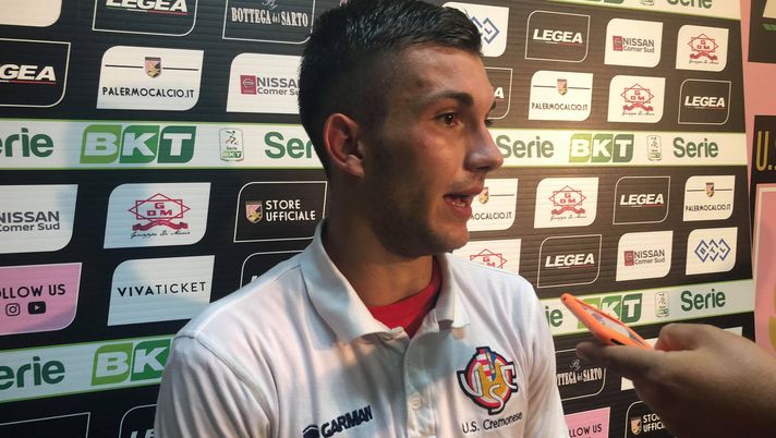 Cremonese, Strefezza: “Vi racconto del mio passato a Palermo, emozionante fare gol qui” 