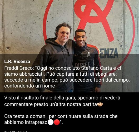 Vicenza, lapsus telecronista: chiama «negro» calciatore e caso finisce in Parlamento- immagine 3