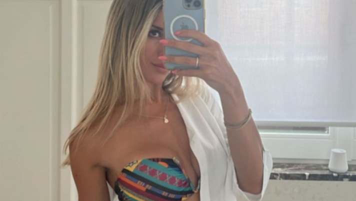 Agustina, ritorno a Milano dopo la vacanza. Lady Martinez ancora in costume Agustina, ritorno a Milano dopo la vacanza. Lady Martinez ancora in costume - immagine 1