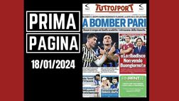 Prima pagina Tuttosport: Torino, Cairo non vuole vendere Buongiorno