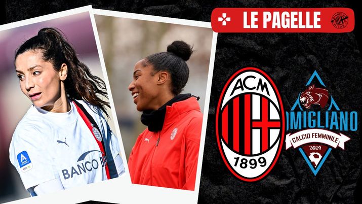 Pagelle Milan-Pomigliano Femminile (getty images)