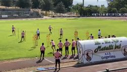 VIDEO Ritiro Palermo, allenamento mattutino a San Gregorio Magno: le immagini