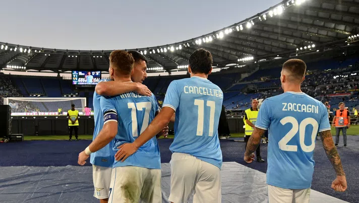 Esultanza dopo il gol di Immobile