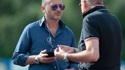 FCIN1908 a Brunico – Inter, Spalletti dopo l’allenamento si ferma con Ausilio e Gardini