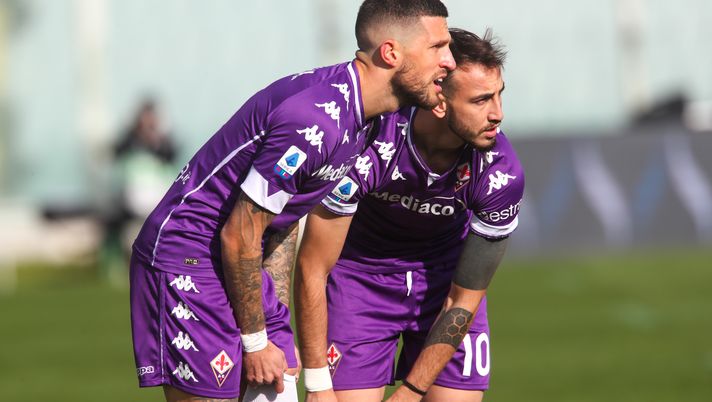 GERMOGLI PH: 22 NOVEMBRE 2020 FIRENZE STADIO ARTEMIO FRANCHI SERIE A FIORENTINA VS BENEVENTO NELLA FOTO BIRAGHI E CASTROVILLI 