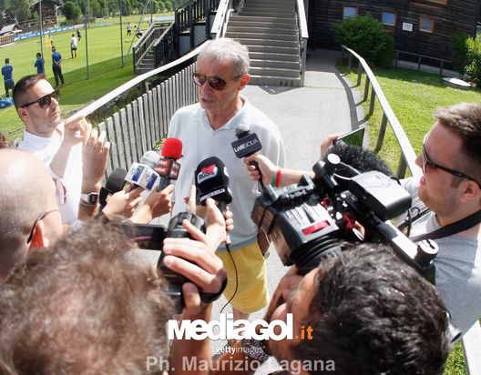 Maurizio Zamparini, intervista con la stampa a Bad Kleinkirchheim (Lagana/Getty) Maurizio Zamparini, intervista con la stampa a Bad Kleinkirchheim (Lagana/Getty)
