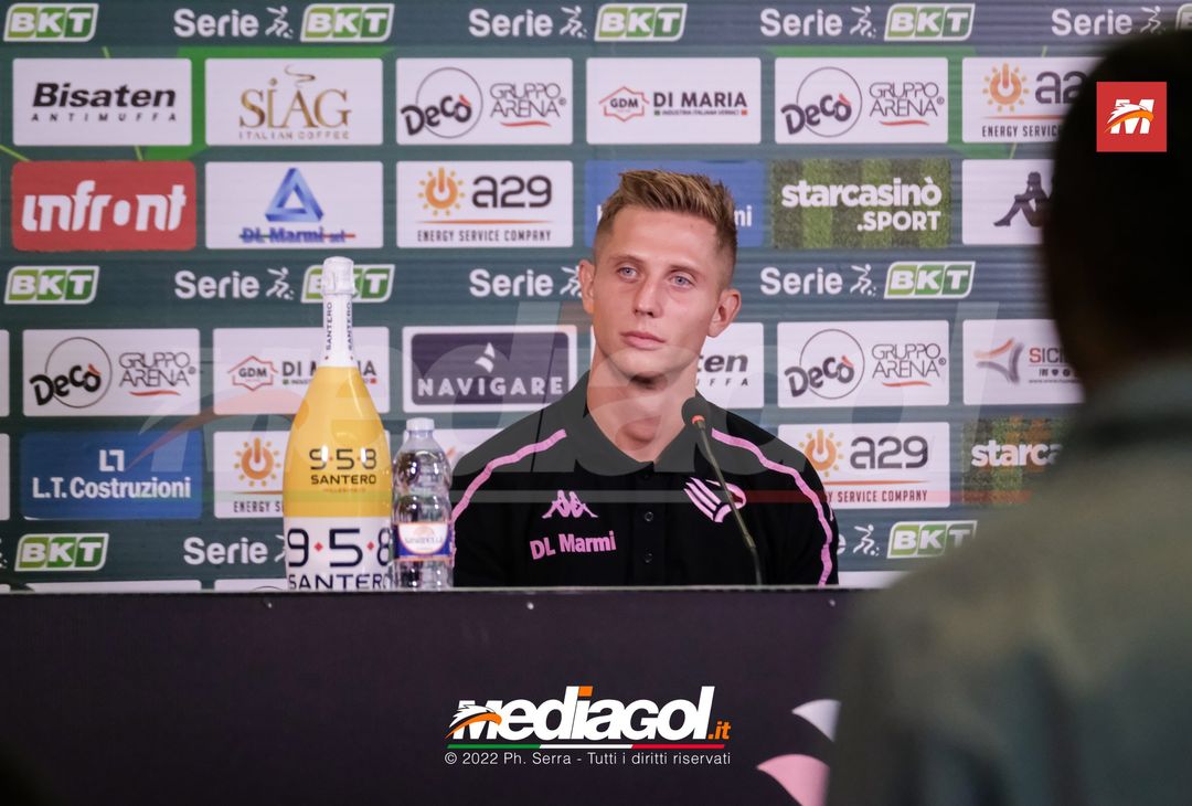 FOTO PALERMO, La conferenza stampa di presentazione di Luca Vido (Gallery) - immagine 17